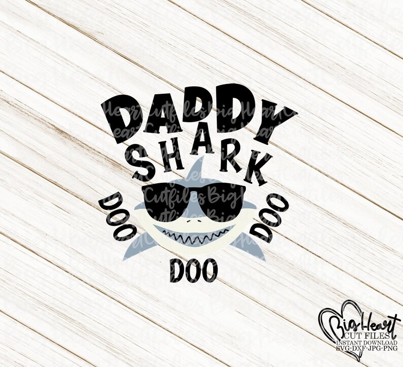 Free Free Daddy Shark Svg Free 309 SVG PNG EPS DXF File