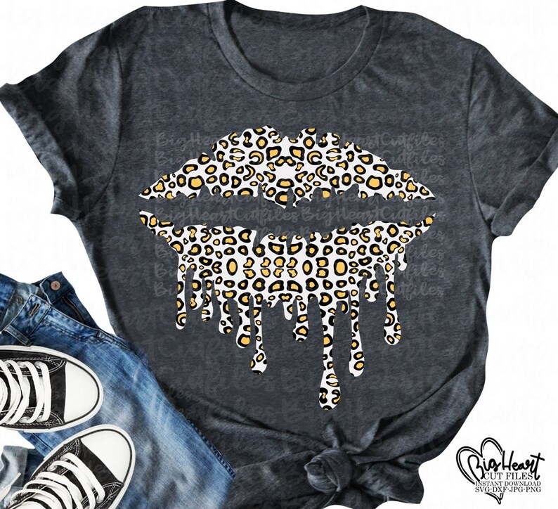 Free Free 277 Leopard Dripping Lips Svg Free SVG PNG EPS DXF File
