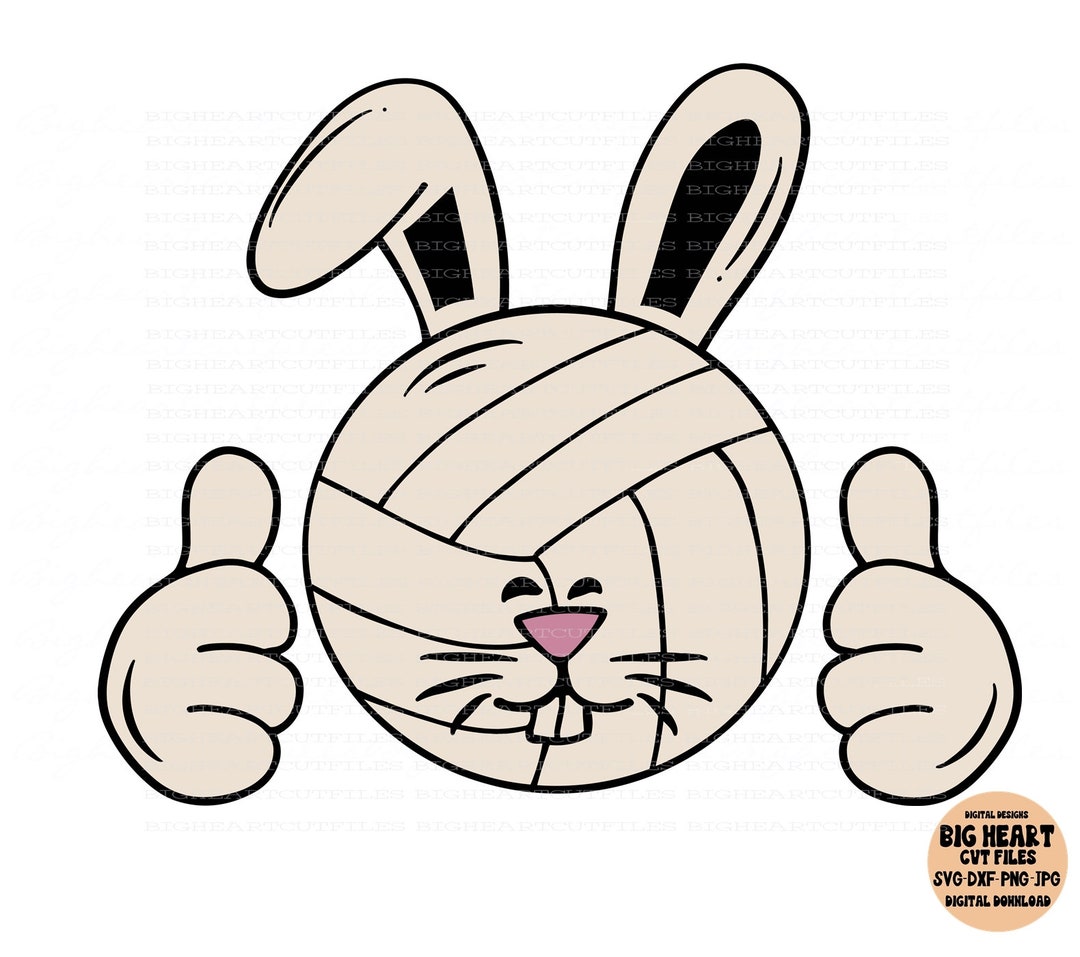 Volleyball Svg, Png, Jpg, Dxf, Volleyball Easter Svg, Volleyball Easter