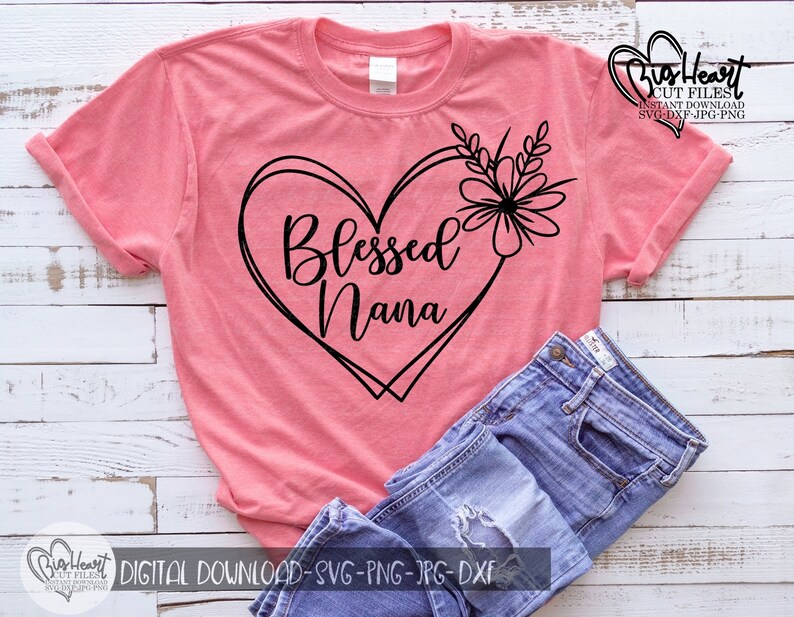 Download Art Collectibles Clip Art Nana Shirt Designs Grandma Svg Cricut Cut File Instant Download Silhouette Cut File Dxf Png Nana Svg Sayings Blessed Nana Svg Jpg