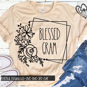 Gesegnetes Gramm Amulette, Png, Jpg, Dxf, Grammatik Sprüche, Oma Shirt, Gramm Shirt Designs, Sofort Download, Silhouette, Cricut, Sublimation