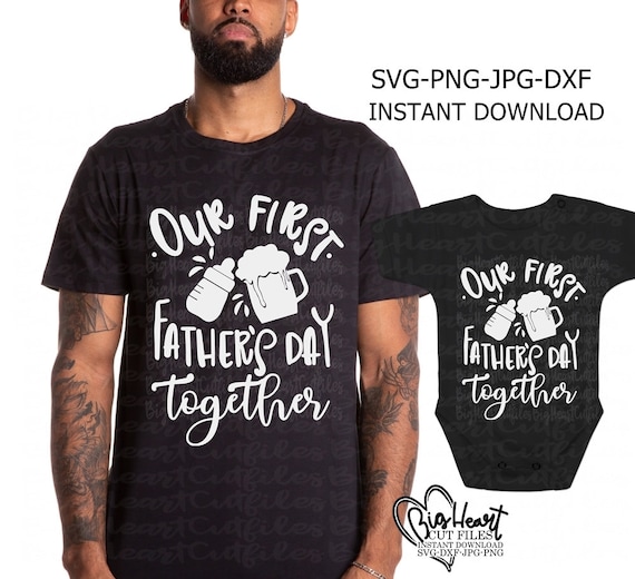Download Jpg Png Dxf Daddy And Me Svg Father Son Shirts Svg Silhouette Our First Fathers Day Together Svg First Father S Day Svg Cricut Cut Clip Art Art Collectibles