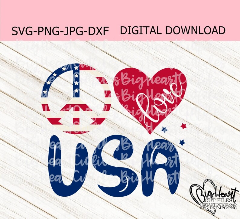 Free Free Peace Love Us Svg 803 SVG PNG EPS DXF File