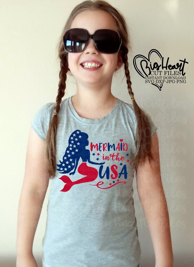 Free Free 158 Mermaid In The Usa Svg SVG PNG EPS DXF File