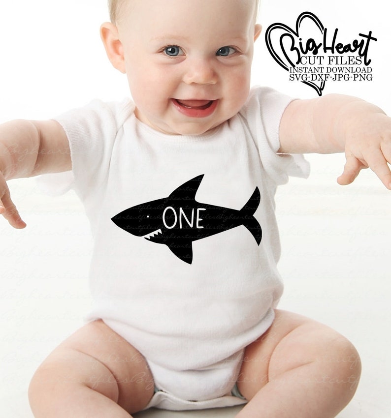 Download 1st Birthday Shark Svg Png Jpg Dxf Baby Shark Birthday | Etsy