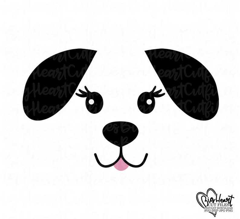 Puppy Svg Png Jpg Dxf Puppy Cut Files Puppy Face Svg Dog - Etsy