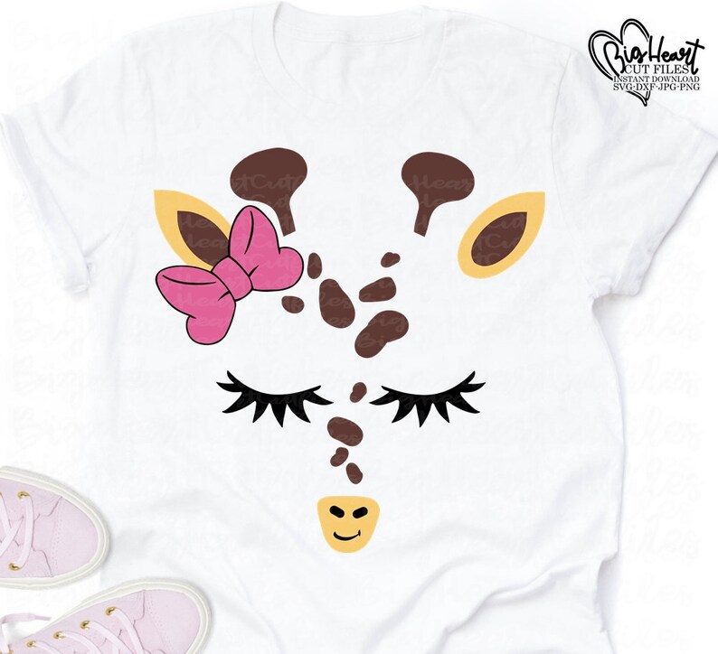 Download Giraffe Head Svg Png Jpg Dxf Giraffe Cut file Giraffe | Etsy