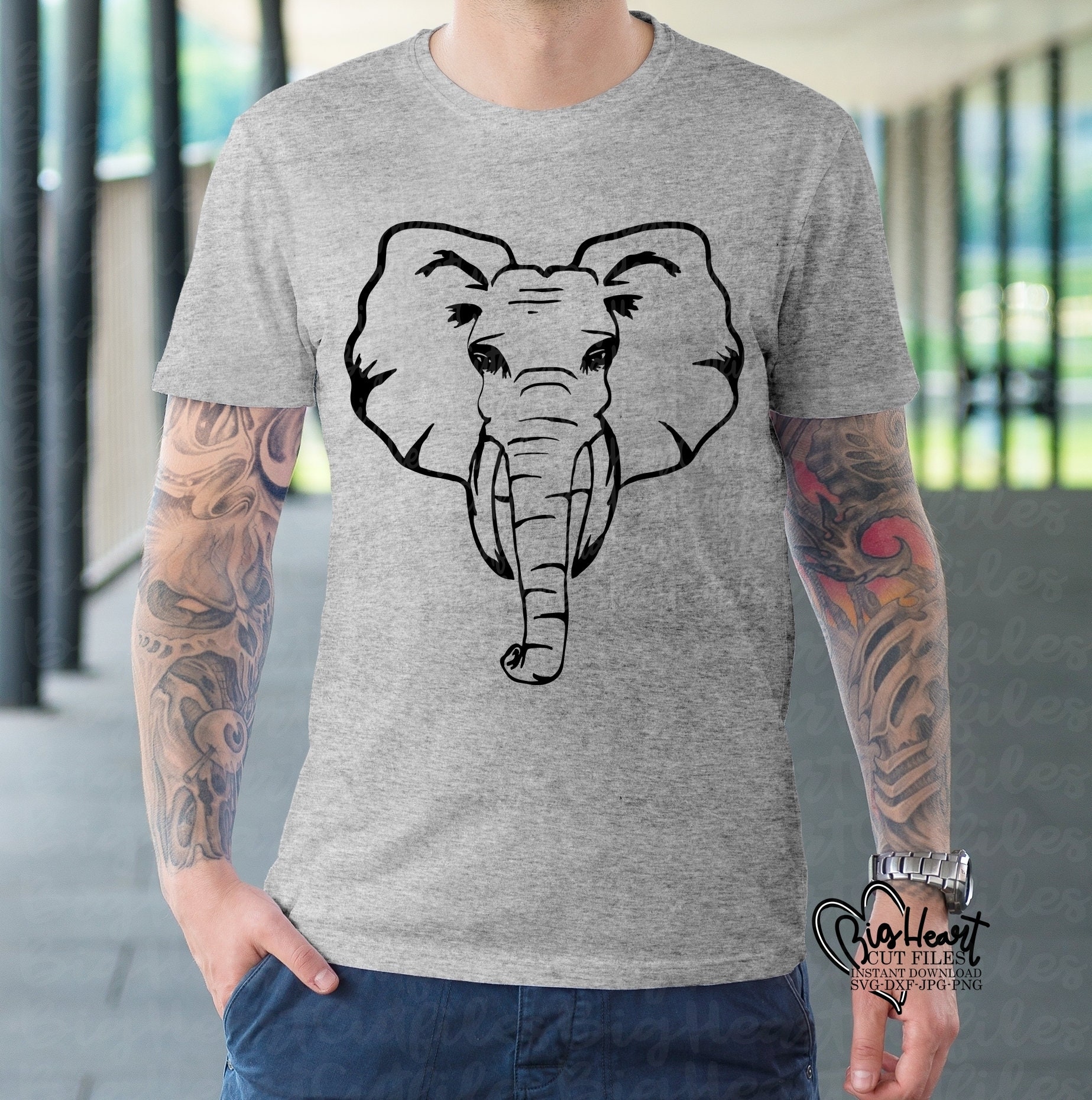 Free Free Elephant Face Svg 533 SVG PNG EPS DXF File