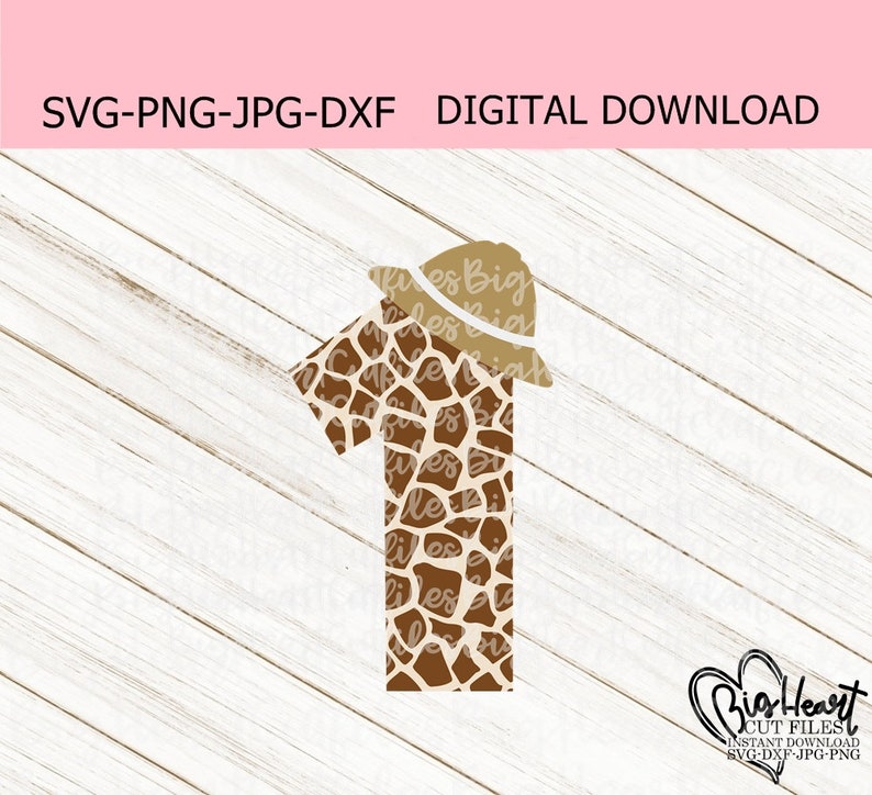Download Safari Jungle 1st Birthday Svg Giraffe Number 1 Svg Safari Birthday Svg Png Jpg First Birthday Svg Cricut Sublimation Dxf Silhouette Clip Art Art Collectibles Vadel Com