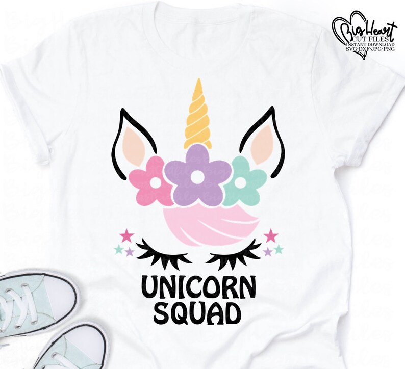 Download Clip Art Jpg Dxf Png Unicorn Cut Files Svg Birthday Unicorn Shirt Svg Silhouette Cricut Unicorn Birthday Squad Svg Unicorn Face Svg Unicorn Svg Art Collectibles