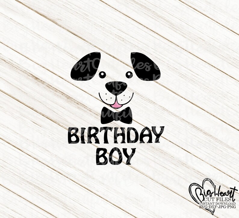 Download Puppy Birthday Boy SvgPngJpgDxfBoy Birthday Svg Dog Svg | Etsy