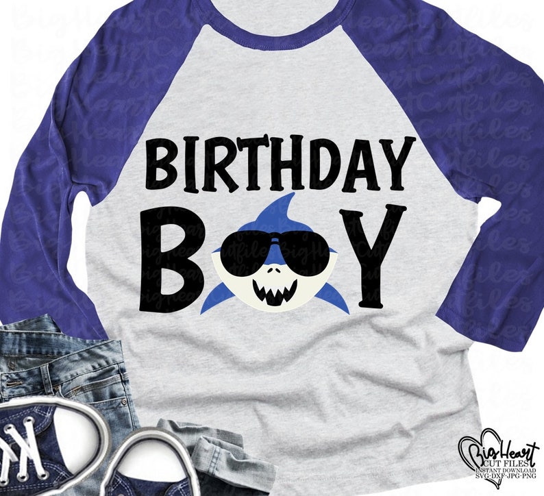 Free Free 205 Birthday Boy Shark Svg SVG PNG EPS DXF File