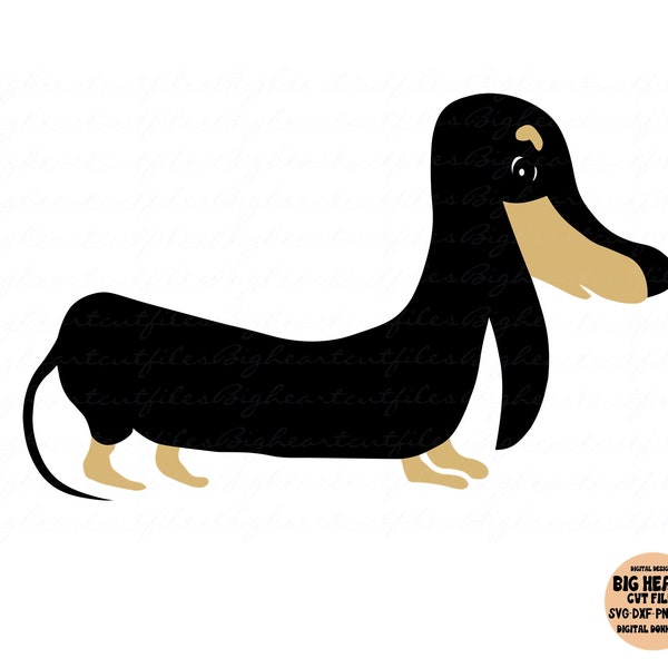 Daschund Svg, Daschund Png, Daschund Jpg, Daschund Dxf, Dog Svg, Daschund Vector, Pet Svg, Silhouette, Cricut, Sublimation