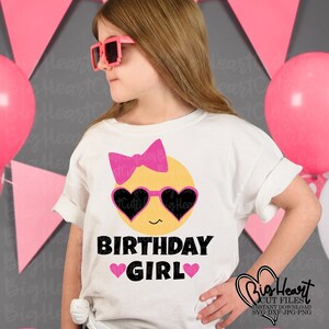 Download Girl Emoji Svgbirthday Girl Emoji Svgpngjpgdxfemoji With Etsy