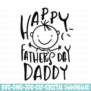 Happy First Fathers Day Daddy Svg, Png, Jpg, Dxf, First Father's Day Shirts Svg, Vaderdag gesneden bestanden