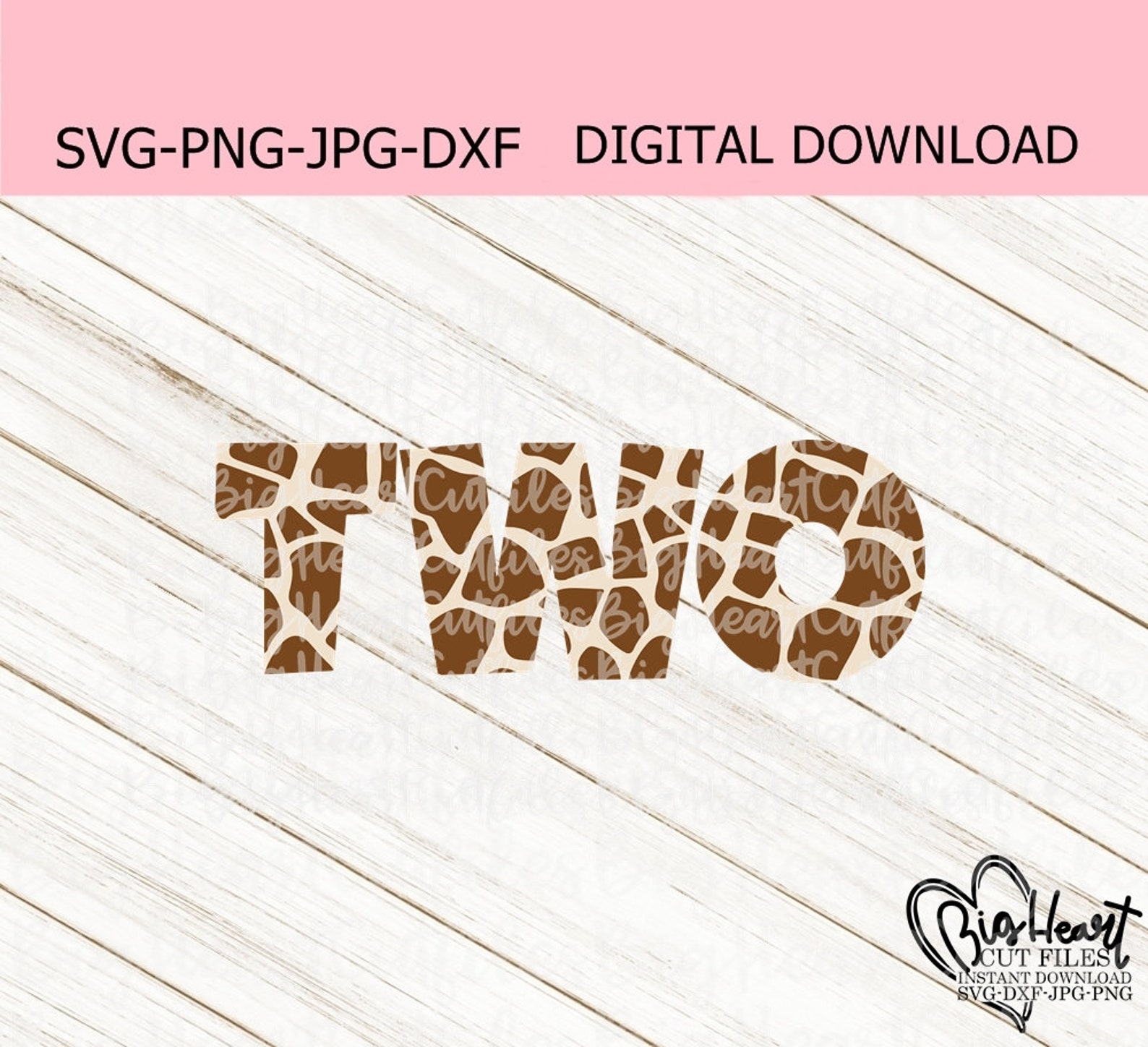 Download Safari Jungle 2nd Birthday Svg Png Jpg Dxf Giraffe Letters ...