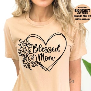 Gesegnete Mama Mama Schmuck, Png, Jpg, Dxf, Mama Sprüche, Muttertag Schmuck, Mama Schmuck, Sofort Download, Silhouette Schnitt Datei, Cricut Schnitt Datei