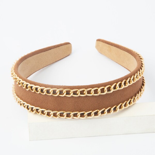 Chain Headband Etsy