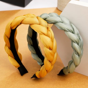 Twist braid headband | fabric headband | braided headband | personalized headband |women's fashion Headband