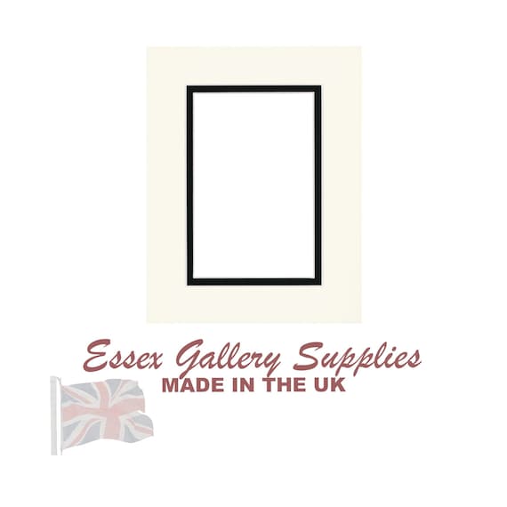 Custom Double Photo Mounts – Made to Measure, Bespoke Mount Board Cut to Any Size, Acid-Free Frame Mounts