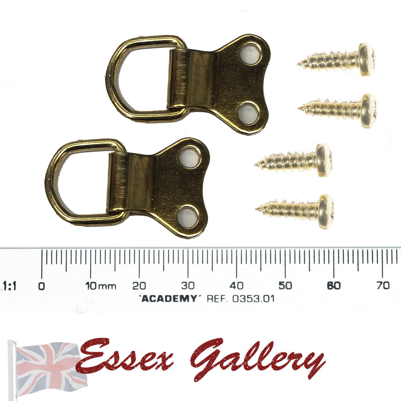 Double DRings & Screws for Picture Frames Etsy