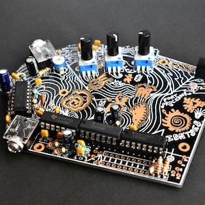 Fort Processor - Black & Gold, fully built synth. FX Synthesizer, Noise Synth, Distortion Synth - Black and Gold