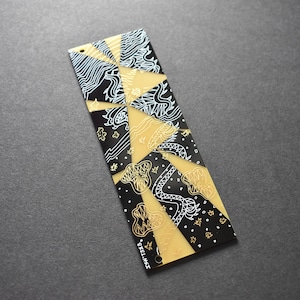 9HP Eurorack Blank Panel With Artwork. 3U, Black & Gold Modular Blind Panel, PCB Art, Eurorack Accessories