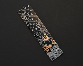 6hp Eurorack Blank Panel With Artwork. New Design [A], 3U, Black & Gold Modular Blind Panel, Eurorack Accessories, PCB Art
