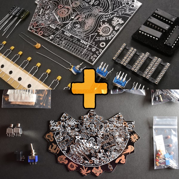Synth Kit Bundle Deal - Fort Processor/Chernobylizer, DIY Kits