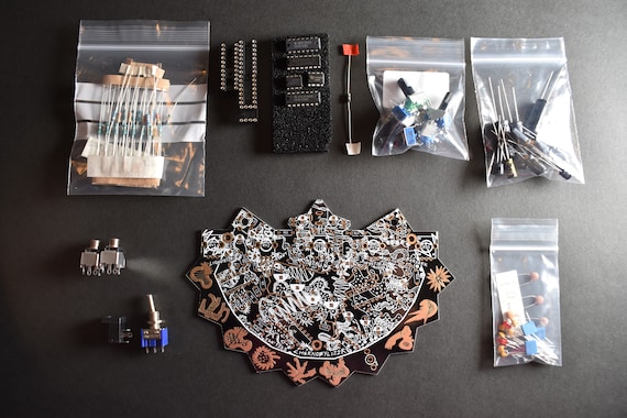 Chernobylizer DIY Synth Kit – Noise Art Synthesizer, PCB Art