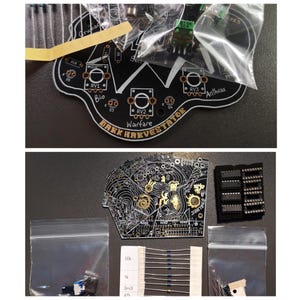 2 x Bundle Deal Synth Kit - Dark Harvestator + Fort Processor Noise Synths, Black and Gold,