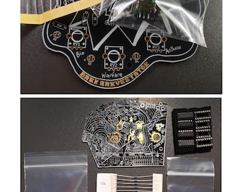 CHAOS シンセサイザー Synthrotek 4093 Chaos NAND シンセ PCB - Etsy 日本