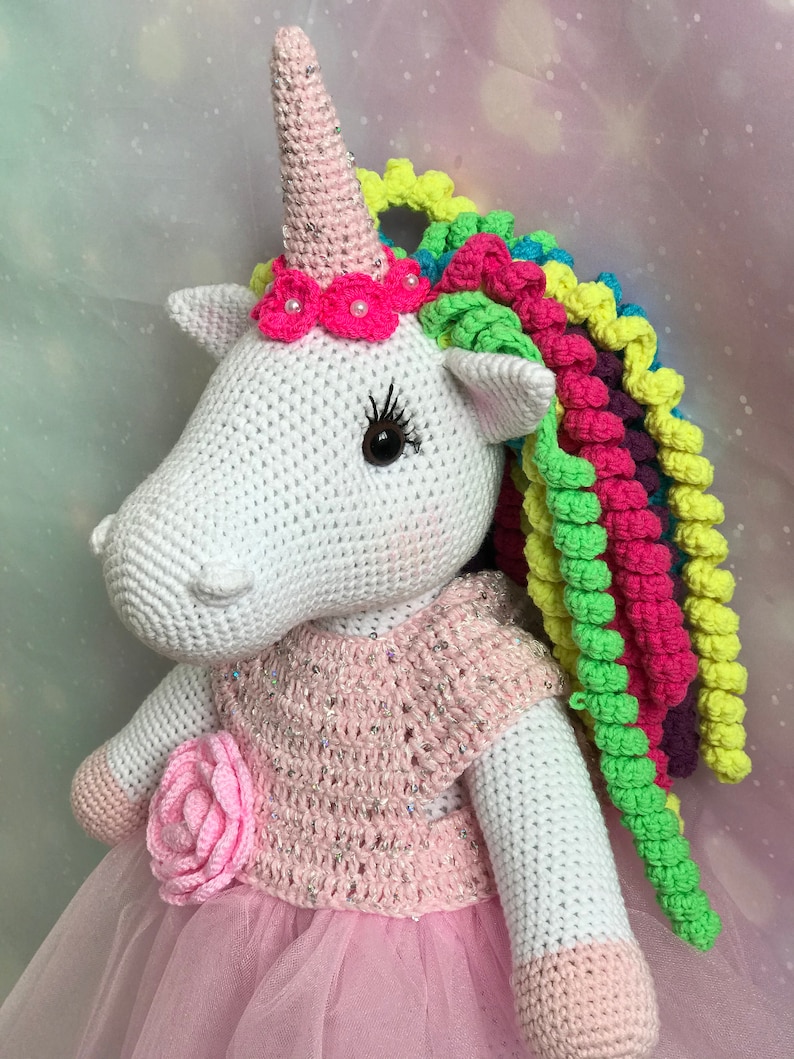 Crochet Unicorn Pattern Giant Unicorn Pattern Crochet Etsy