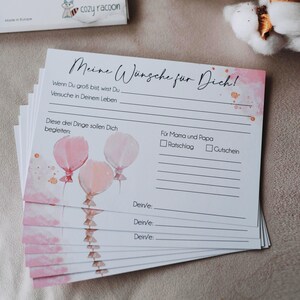 20 Hochwertige Babyshower Karten zum Ausfüllen für Mädchen und Junge mit 20 Ratekarten für die perfekte Babyparty | Baby Ratespiel
