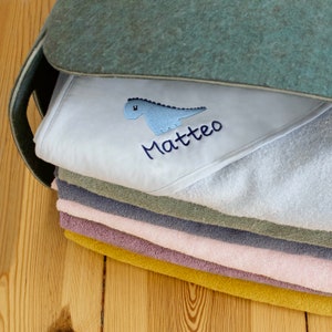 Baby hooded towel embroidered with name | Personalized baby towel | Baby child gift bath towel boys girls child towel