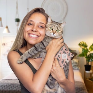 EU-Heimtierausweis & Impfpass Hülle personalisiert | viele Designs | Schutzhülle mit Namen | Katze Hund Haustier