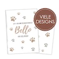 EU pet passport & vaccination certificate cover personalized | many designs | Protective cover with name | Dog cat pet product logo
