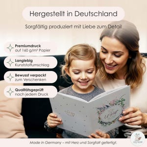 Personalized U-booklet and vaccination certificate cover | Protective cover with name | Gift for birth, pregnancy, and baby shower for boys and girls image 11