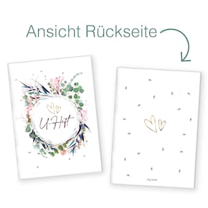 U-Heft und Impfpass Hülle personalisiert Schutzhülle mit Namen Geschenk für Geburt, Schwangerschaft und Babyparty Jungen & Mädchen Bild 9