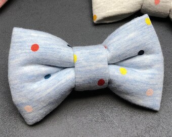 Dog bow tie, dog bow tie, bow tie, blue mottled, dots, polka dots, dog, cat