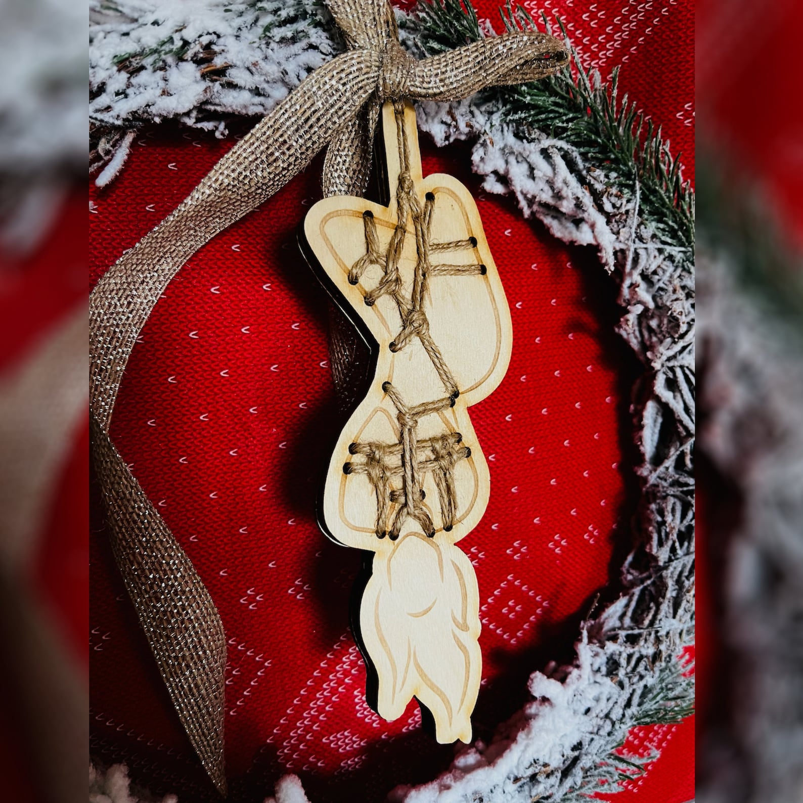 Shibari Hanging Model Silhouette Suspension Rope Engraved Etsy 