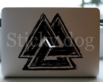 Noors viking Valknut sticker