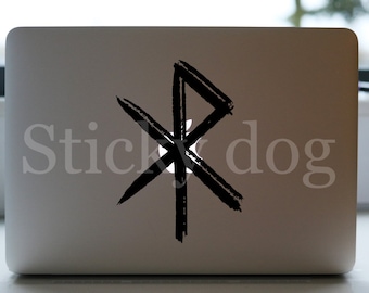 Viking rune teken symbool voor liefde sticker