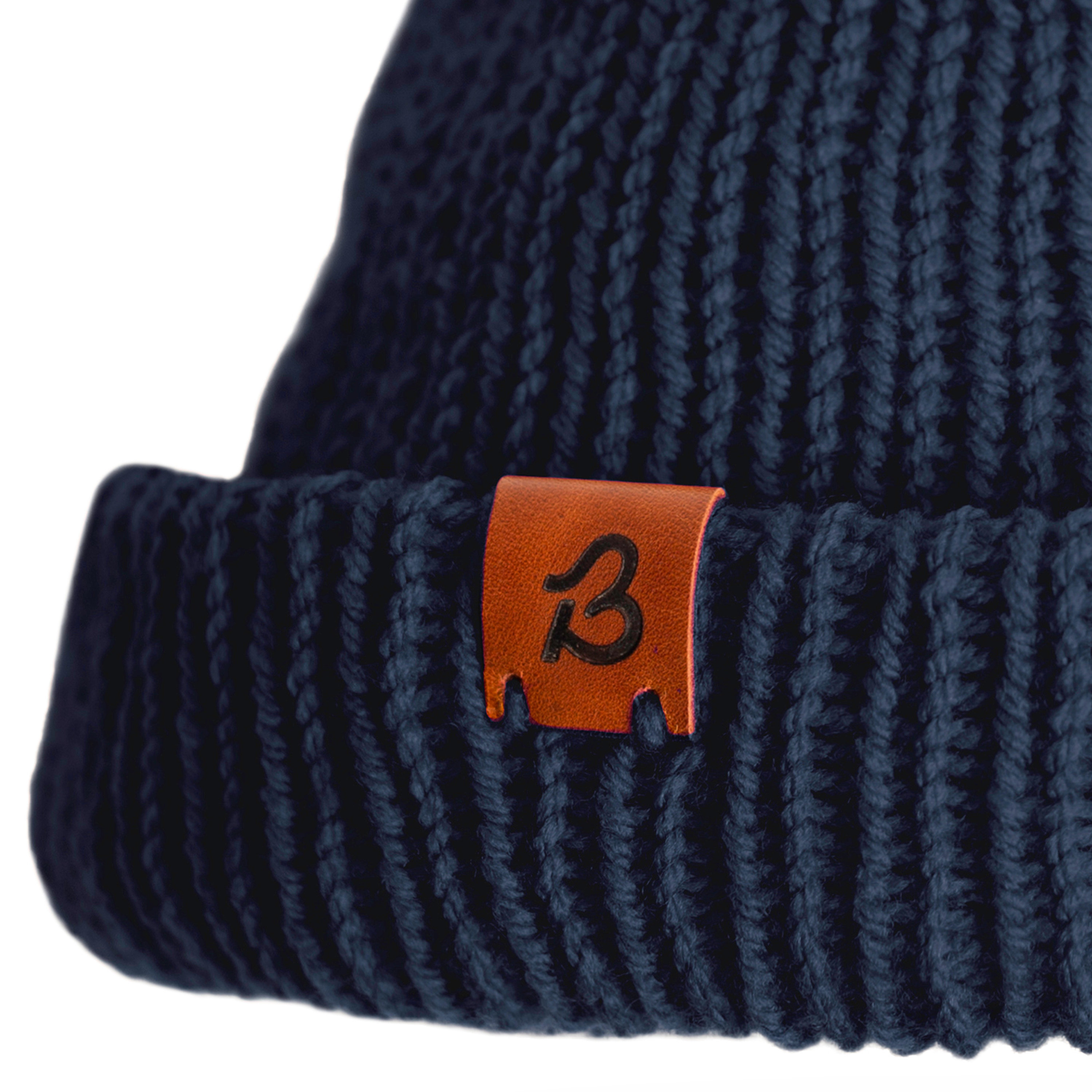 Something Special Royal Navy Wool Hat - NWT Royals Patch Beanie main image 4