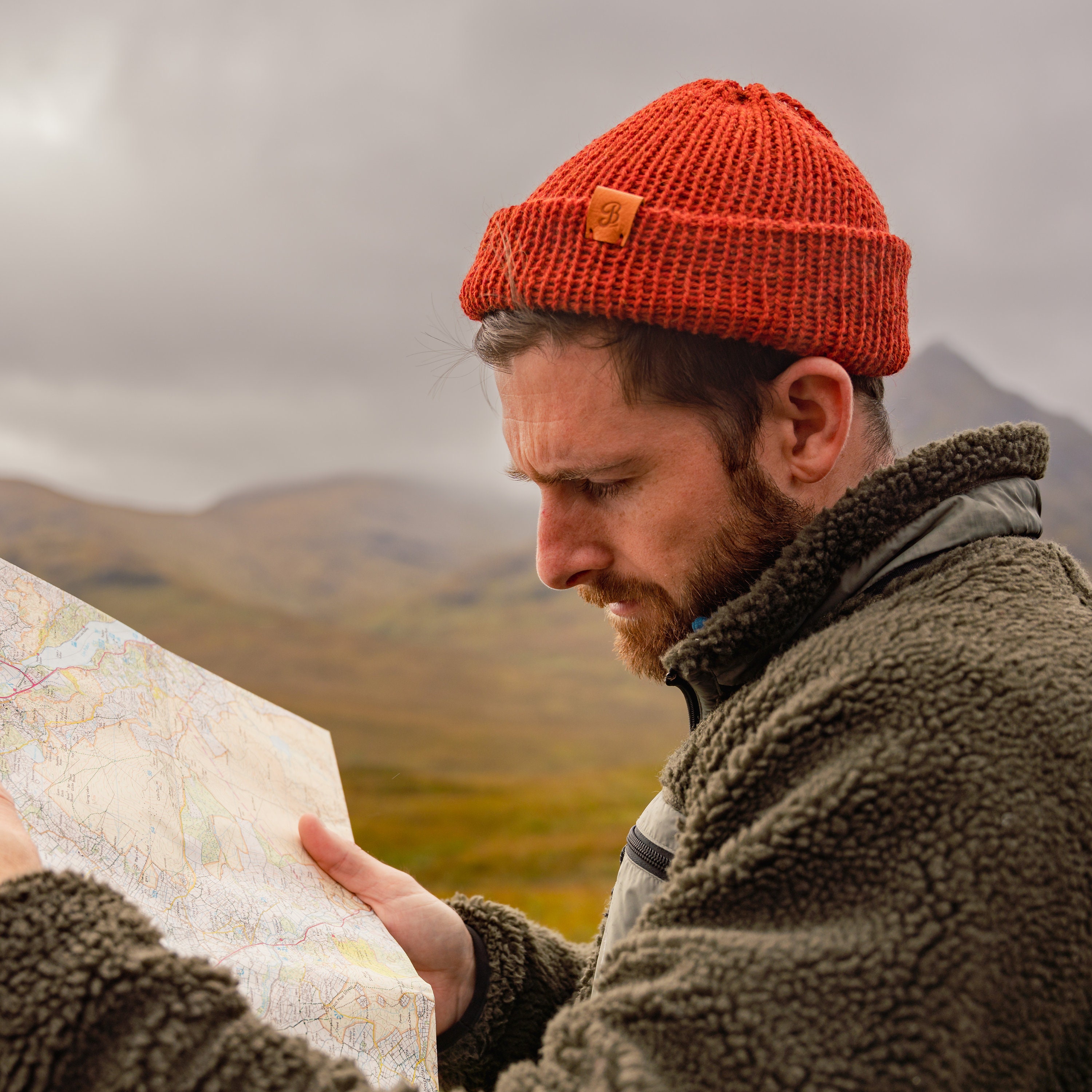 Trawler Beanie Hat - Short Fisherman Style Skull Cap For Cold Weather