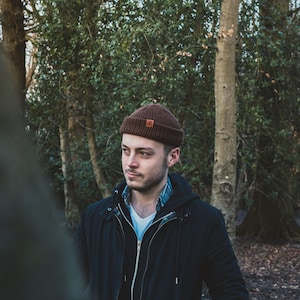 Fishermans-style Trawler Wooly Hat. Soft and Warm trawler style beanie hat for that's been hand made in the UK. A perfect christmas gift!