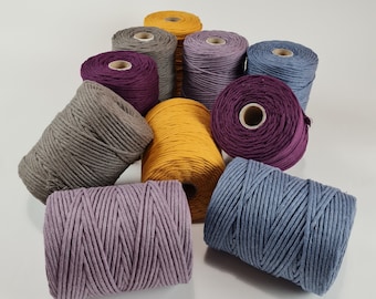 Resupply macrame cord and accessories for ButOneString DIY kits and patterns.  Remake your kit with a new colour.