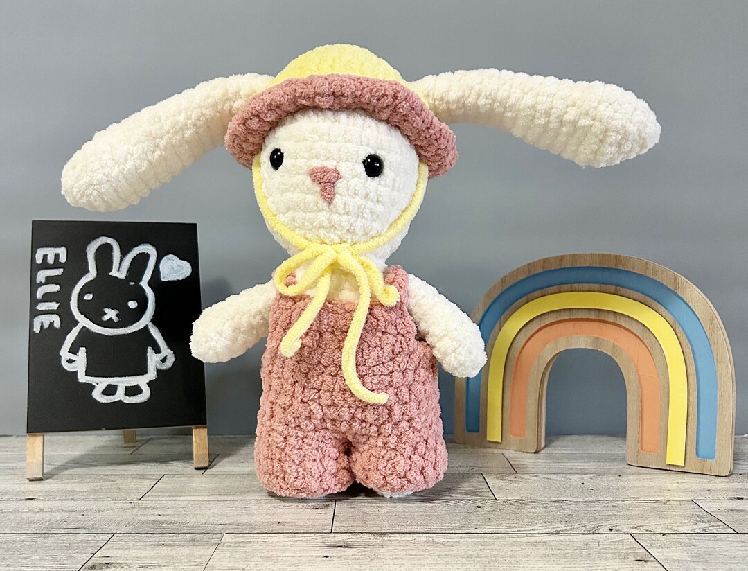 Ellie Rabbit Ellie the Bunny Rabbit - Etsy