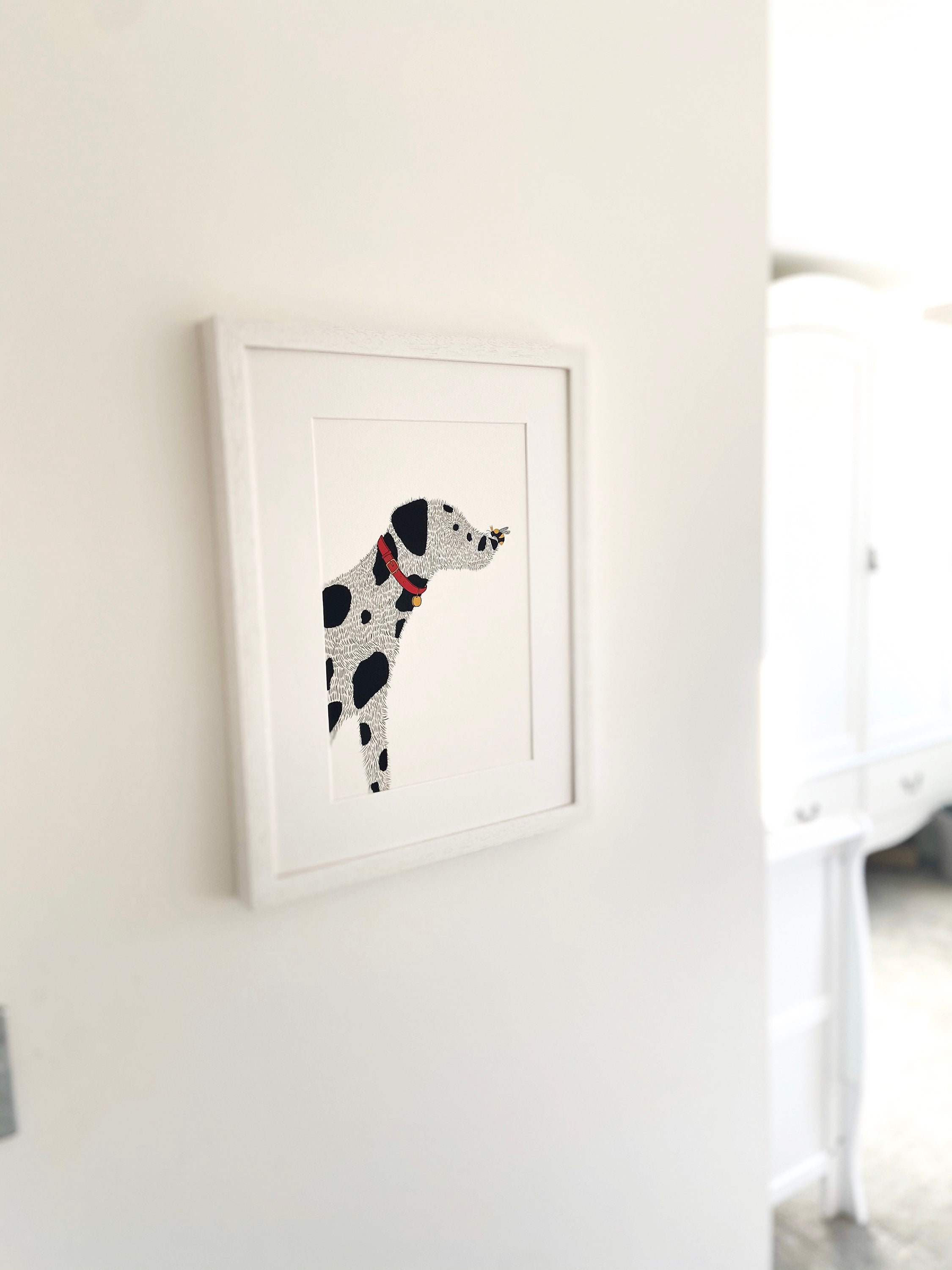 SET of DALMATIAN printsdog printdalmation lovernursery Etsy