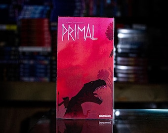 Primal [Adult Swim] VHS - Retro Movie Gift - Custom Collectible